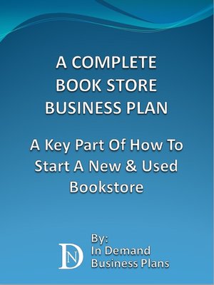 cover image of A Complete Book Store Business Plan